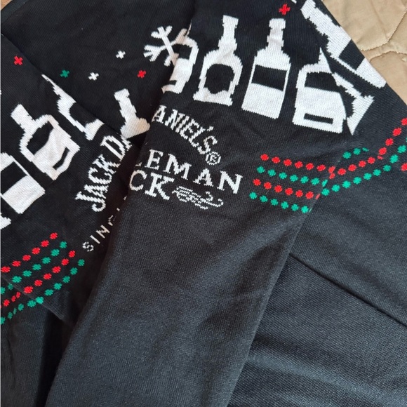 Jack Daniels Bonded Gentleman Jack Knit Holiday Sweater Men's Size L Christmas - Picture 11 of 16